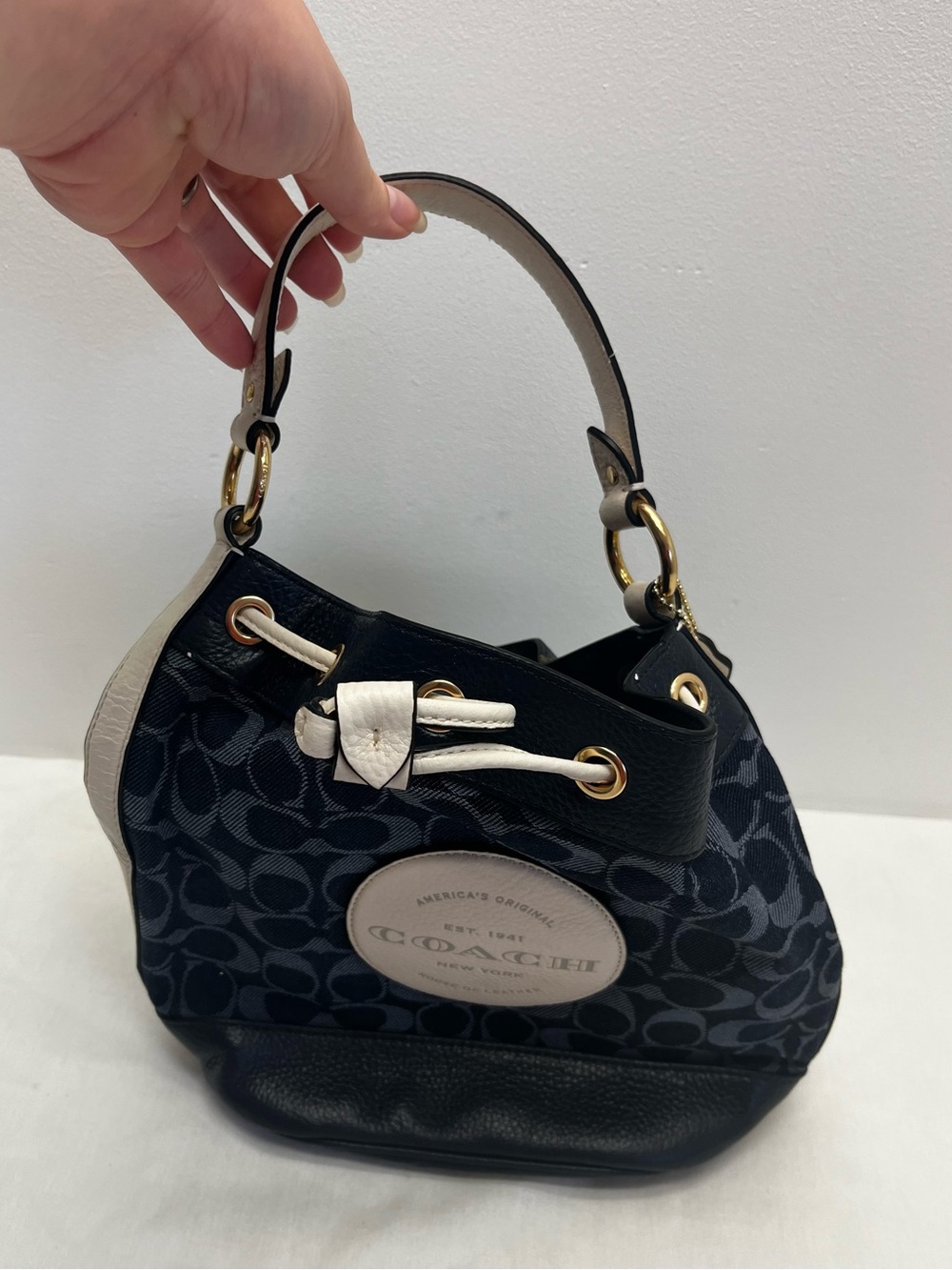 Y2K Coach Mini Bucket Bag Purse